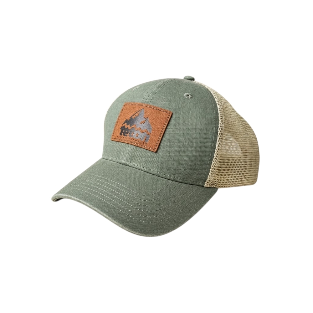 Teton Gravity Research Trucker Hat Green Mesh Snapback Outdoor Cap